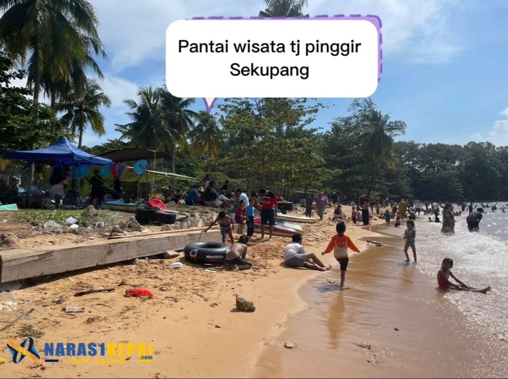 Pantai Tanjung Pinggir, Destinasi Wisata Ramai di Kota Batam saat Libur ...