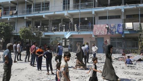 Serangan Udara Israel di Gaza Hantam Sekolah PBB, 34 Orang Tewas, Terbanyak Anak dan Perempuan